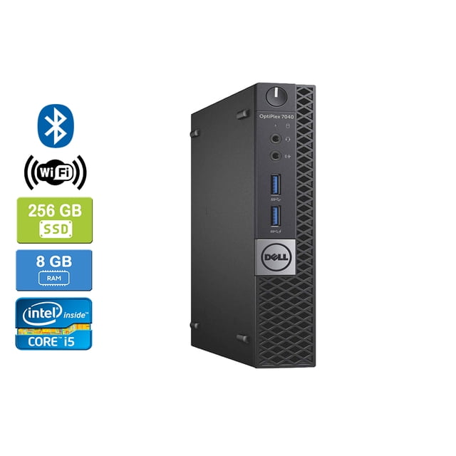 Remis à Neuf : DELL 7040 Intel Core i5-6500T 8 Go 256 Go SSD Win 10 Pro Wifi Bluetooth HDMI UK&m