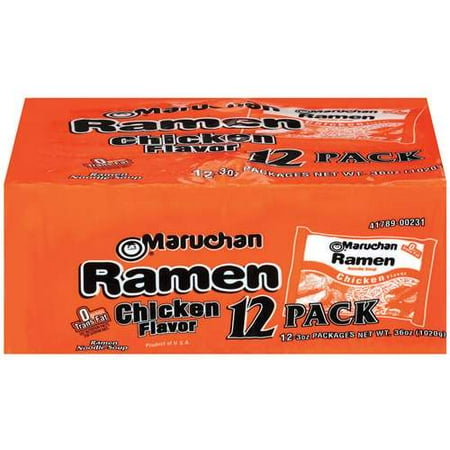 Maruchan Instant Lunch Chicken Flavor, 12 ct, 36 oz
