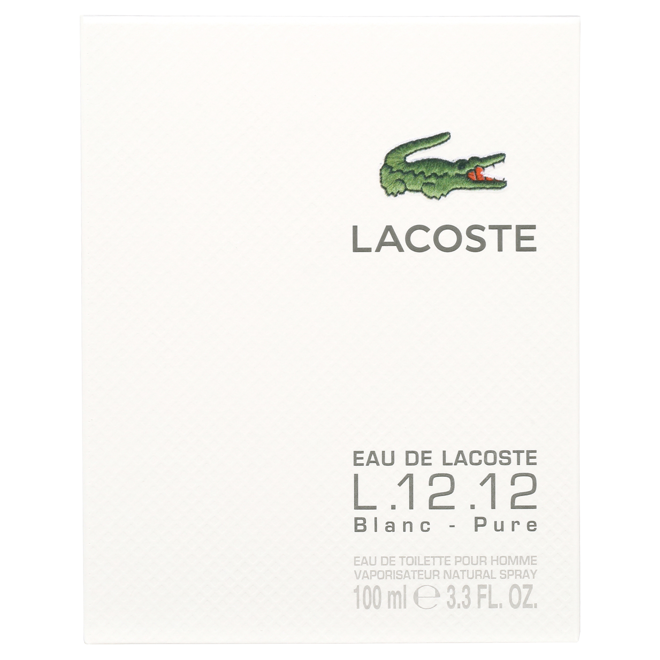 Lacoste Eau De Lacoste L.12.12 Blanc Cologne for Men, 3.3 Oz - image 2 of 5