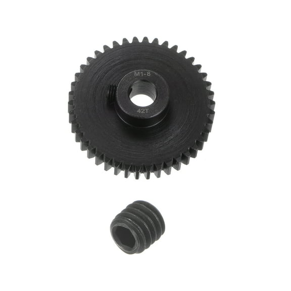 Mod 1 42T Pinion Gear 8mm Bore Hardened Steel Motor Rack Spur Gear for RC Car Truck Gear Drive