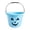 Light Blue, variant on 7 Inch Plastic Jack-O-Lantern Pumpkin Bucket With Handle, Lightweight Reusable Candy Storage Pail, Eco Orange Halloween Gift Basket for Indoor Outdoor Party Favor Decor
