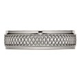 thumbnail image 3 of Mens Titanium Ridged Edge Weave 6mm Wedding Band Ring, 3 of 6
