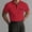 Wine # Shirts, variant on Vetsdori Short Sleeve Tops for Men Polo Work Pullover Summer Pocket Collar Travel Casual Mens Shirts Plain