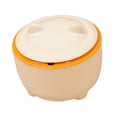 thumbnail image 1 of Luzkey Desktop Trash Can Waste Bin Mini Novelty Garbage Container Reusable Garbage Basket Garbage Can for Coffee Table Tabletop Home Orange, 1 of 8