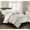 Beige, variant on Chic Home 10 Piece Beige Ruffled Elegance Bed in a Bag, Queen