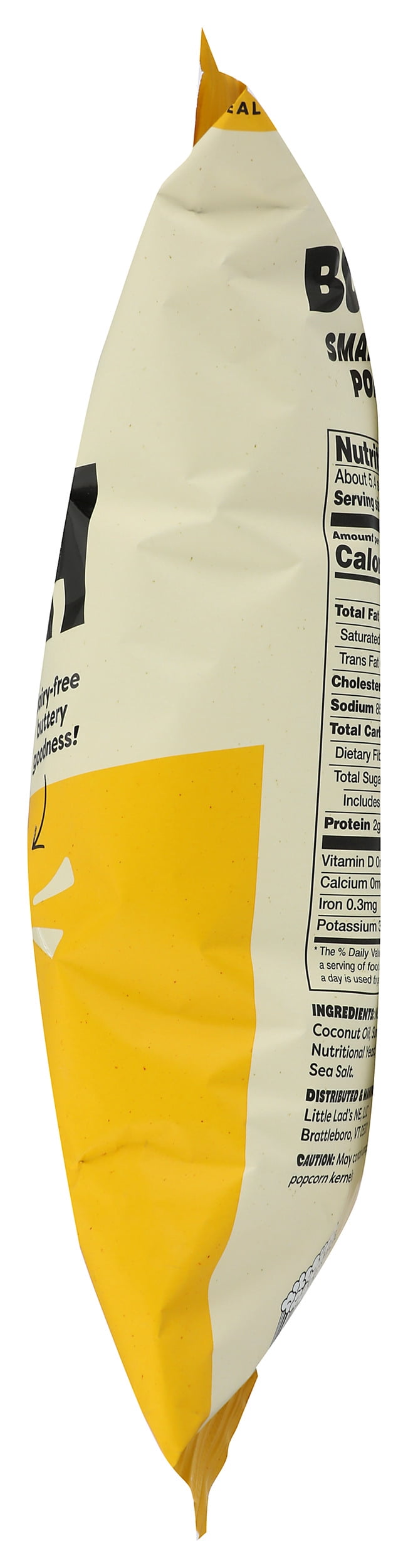 Pack of 6, Little Lads Classic Buttah Popcorn, 5.4 oz