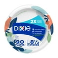 thumbnail image 1 of Platos de Papel Dixie Medianos 21.6 cm Paquete de 90 Unidades, 2 Veces Más Resistentes, 100% Compostables, 1 of 9
