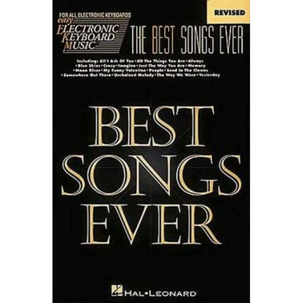 The Best Songs Ever Easy Electronic Keyboard Music Vol. 52 (Paperback