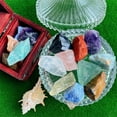 thumbnail image 3 of Topboutique Healing Crystals Bulk Rough Stones Set Natural Stones Crystal Rough Crystal Stones Gemstones Rocks for Reiki Healing Fountain Rocks Polishing Tumbling,200g/0.44 lb, 3 of 6
