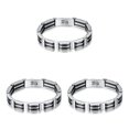 thumbnail image 3 of Sonducket Pulseras duraderas con lunares y rombos, cadena de mano anticorrosión, suave, cómoda, moderna, resistente, joyería de moda, regalo Type1 NO1, 3 of 6