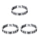 thumbnail image 2 of Jumpingount Bracelets Durable Polka Dot Lightweight Metal Comfortable Birthday Street Sturdy Men Fashion Jewelry Hand Chain Type1 NO1, 2 of 6