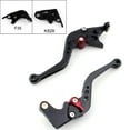 thumbnail image 1 of Short Brake Clutch Levers For Kawasaki ZX636R / ZX6RR 2005-2006 Red, 1 of 1