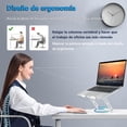 thumbnail image 4 of Enfriador para Laptop, Base de Refrigeración para Portátil, Ventilador para Laptop, Soporte Portatil, 360 ° rotación y con Ventilador, Ajuste de Altura, Soporte Plegable, 4 of 4