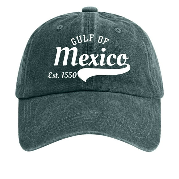 MIASHUI Vintage Baseball Cap Summer Washed Denim Baseball Hats,Green