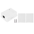 thumbnail image 2 of Fugacal Networks Box, Category 6 Networks Box RJ45-8P8C Shielded Networks Wiring Networks Surface Mounted, 2pcs For Engineering Integrated Wiring Work Area, 2 of 8