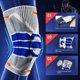 thumbnail image 1 of Rodilleras deportivas para exteriores, para correr, de punto, presurizadas, transpirables, para montar a caballo, de silicona, 1 of 5