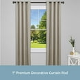 thumbnail image 2 of Kenney Lincoln 1" Premium Decorative Window Curtain Rod, 48-86", Oil Rubbed Bronze, 2 of 5