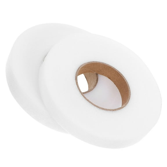 HAKIDZEL Altering Tape Hemming Tapes White Cloth 2 Rolls Iron-On Bonding Fabric Repairs