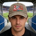 thumbnail image 6 of SPOORYYO Cup Soccer Hat 2026 Retro Print Soccer Fan Baseball Cap Adjustable Football Supporters Hat for Men Women Celebrate the Historic Event USA CAN MEX 2026 Host, 6 of 8