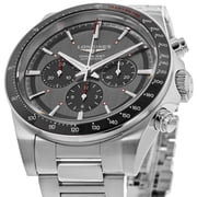 Longines Conquest Automatic Chronograph Ski Edition Grey Dial Stainless Steel Men's Watch L3.836.4.52.9