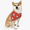 thumbnail image 3 of Saliva Towel Pet Supplies Decoration Christmas Pattern Triangle Towel Dog Scarf Pet Neckerchief Scarf Cotton Bibs, 3 of 11