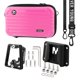 thumbnail image 4 of Bolsa delantera plegable para bicicleta, bloque portador delantero, fácil instalación, bolsa versátil para bicicleta, bolsa delantera para montar en Rosa, 4 of 8