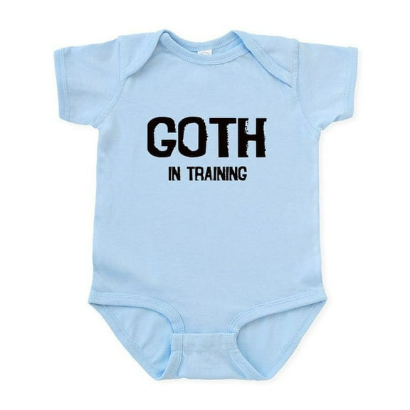 CafePress - GOTH IN TRAINING Infant Bodysuit - Baby Light Bodysuit, Size Newborn - 24 Months