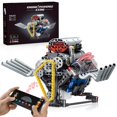 thumbnail image 1 of Kit Motor V8 HIGH GODO YC1657 Bloques Construccion 665 Piezas Control App Luces LED, 1 of 5