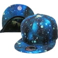 thumbnail image 2 of Galaxy Snapback Baseball Cap Space Hat Adjustable, 2 of 2