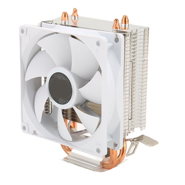 Enfriador de CPU, Torre Dual Hidráulica 2 Tuberías de Calor Computadora Ventiladores de Enfriamiento de CPU 90 mm 3pin Interfaz para 775 1150 1151