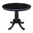 thumbnail image 1 of Bowery Hill Table à Manger Ronde en Noir, 1 of 1