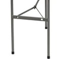 thumbnail image 2 of 24''W x 48''L Granite White Plastic Folding Table, 2 of 8
