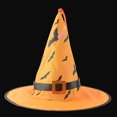 thumbnail image 2 of Hwkond Halloween Witch Hats, Halloween Glowing Hat Children Adult Party Dance Up Witch Hat,D, 2 of 5