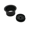 thumbnail image 5 of Westbrass COMBO PACK 3-1/2" Post Style Sink Strainer and Extra-Deep Waste Disposal Trim, Matte Black, 5 of 12