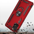 thumbnail image 3 of Kaleidio Case For Samsung Galaxy A53 5G [Hybrid Protector] Rubberized Shockproof [Ring Stand] 2-Piece Armor Cover [Red/Black], 3 of 5