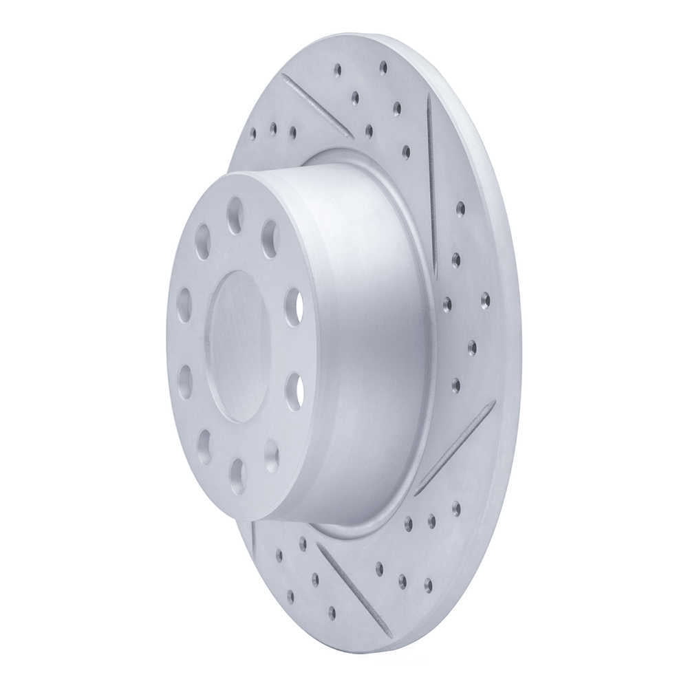 Dynamic Friction Company 830-74059R DFC Geoperformance Rotor - Drilled and Slotted