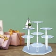 thumbnail image 4 of Organizador de estante de joyería de varios niveles, decoración , claro Yuyangstore Soporte de pastel de boda, 4 of 7