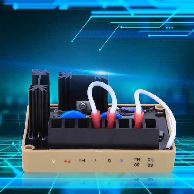 Regulador de voltaje, Regulador de voltaje automático AVR Accesorios para generadores diesel Generador de regulador de voltaje automático Rendimiento inigualable VoborMX herramienta