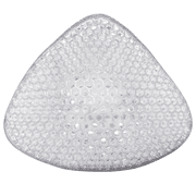 BIMEI Womens Silicone Swim Form Breast Prosthesis, Transparent