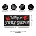 thumbnail image 4 of Evergreen Flag Wipe Your Paws Sassafras Switch Mat 22" x 10", 4 of 4