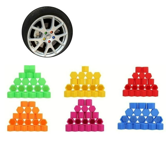 unbranded 20 Pcs Caps Easy Installation Lug Nut Covers