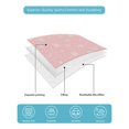 thumbnail image 4 of Twin XL Quilt Bedding Set, Pink Christmas Snowflakes Reversible Summer Quilt 3 Pieces, Winter Modern Minimalist Geometric Lightweight Bedspreads Coverlets with 2 Pillow Shams for All Seasons, 4 of 5