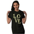 thumbnail image 5 of Love Romantic Valentines Day Women's Graphic T Shirt Tees Brisco Brands S, 5 of 5