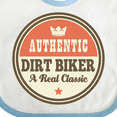 thumbnail image 4 of Inktastic Dirt Biker Vintage Classic Boys or Girls Baby Bib, 4 of 4