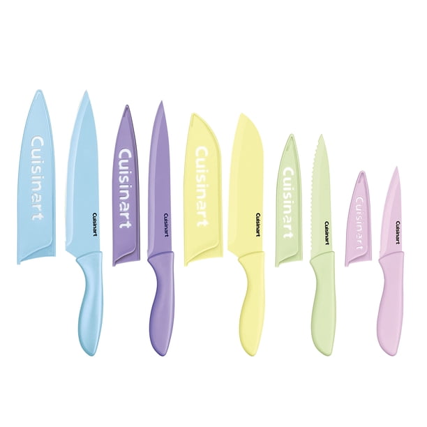 Juego de cuchillos Cuisinart C55-10PCPL revestidos de cerámica, 10 piezas