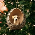 thumbnail image 5 of Meggemo 3.1 Inches Christmas Animal Hanging Ornament Single Piece Xmas Tree Decor Holiday Season Home Party Accessory, 5 of 8