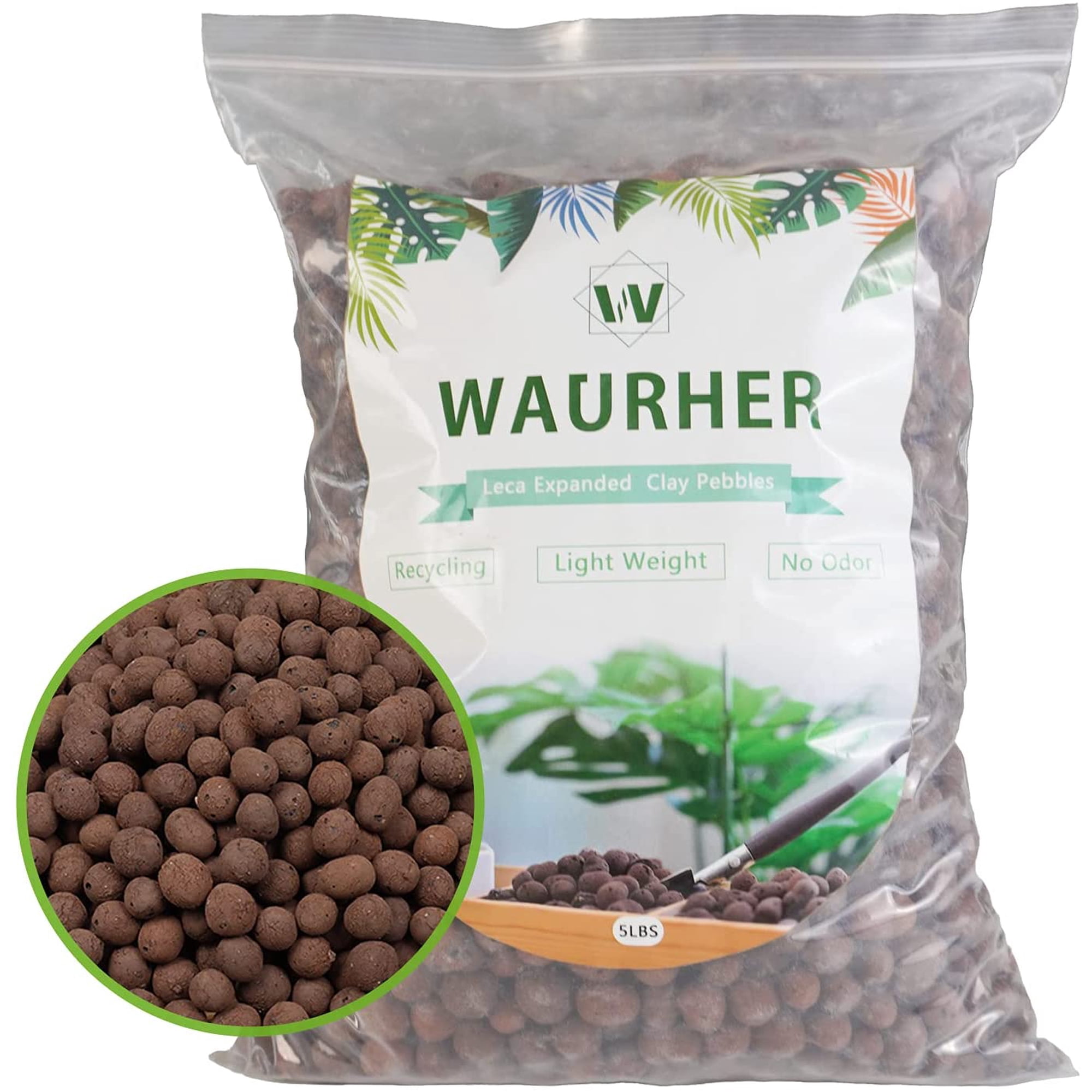 Cailloux D'Argile 3-5mm QUARKZMAN 100g Marron - Drainage Hydroponie Bonsaï Décoration