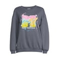 thumbnail image 5 of MTV Airbrush Juniors' Graphic Sweatshirt, 5 of 5