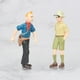thumbnail image 3 of Juego de 6 piezas de muñecas Tintin Adventures, juguetes de modelos coleccionables de personajes de dibujos animados de Tintin, 3 of 3