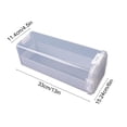 thumbnail image 3 of weibbin Bread Storage Container 13 Inch Transparent Airtight for Kitchen Loaf Freshness Box, 3 of 8